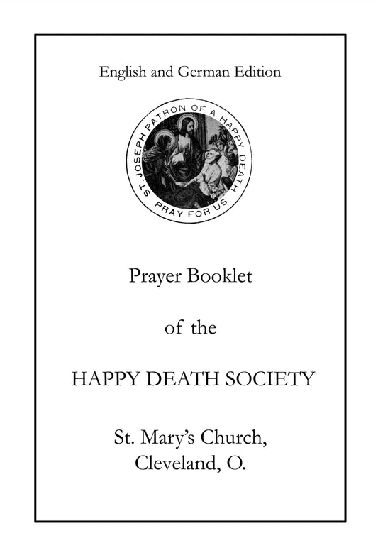 Prayer Booklet of the Brotherhood of the Happy Death