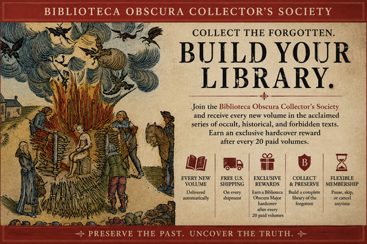Biblioteca Obscura Collector's Society
